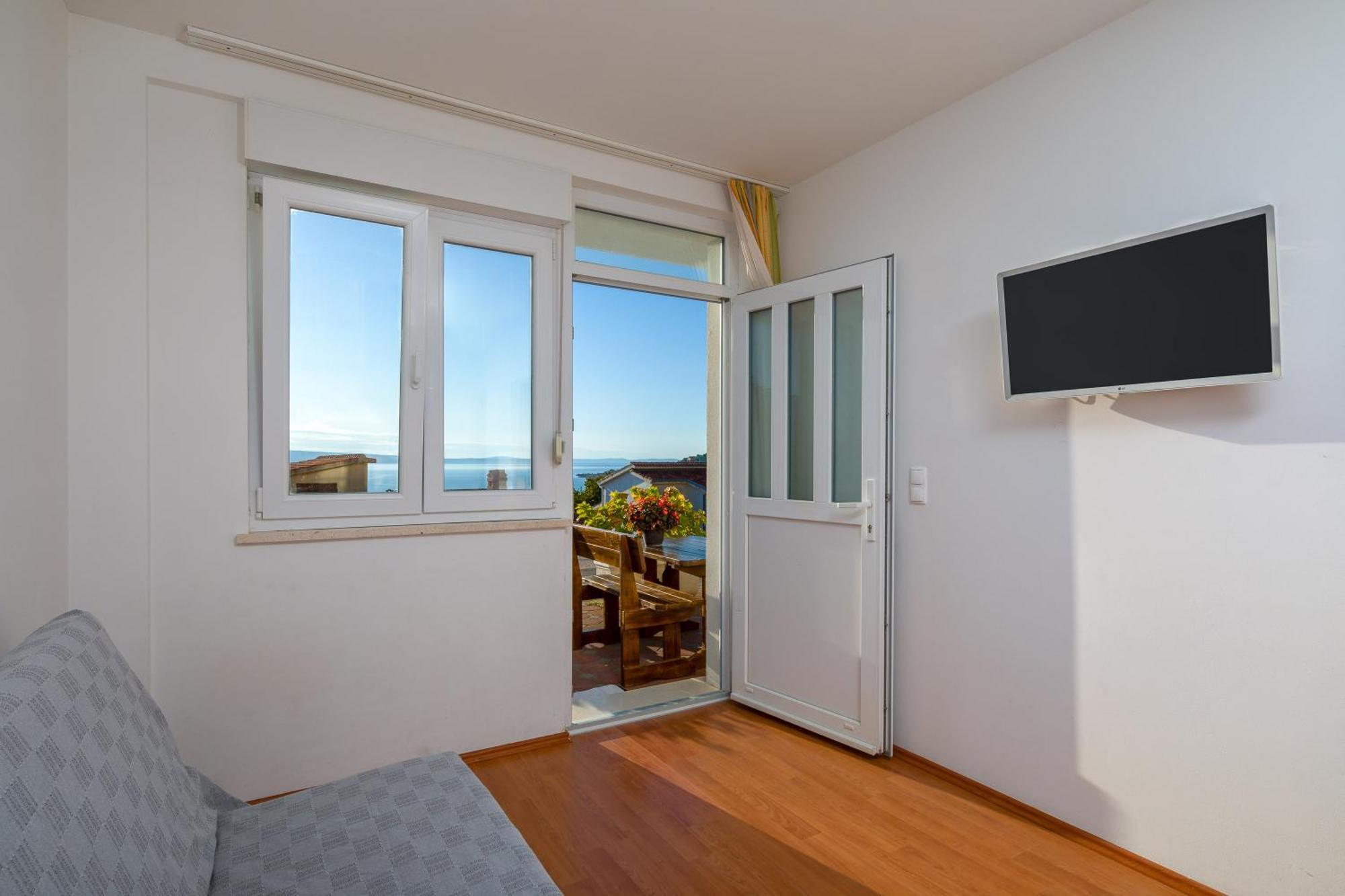 Seaview Apartments Grizelj Duće Rum bild